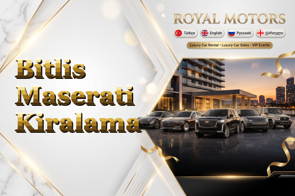Bitlis Maserati Kiralama