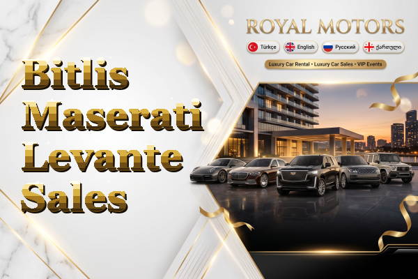 Bitlis Maserati Levante Sales