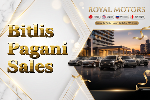 Bitlis Pagani Sales