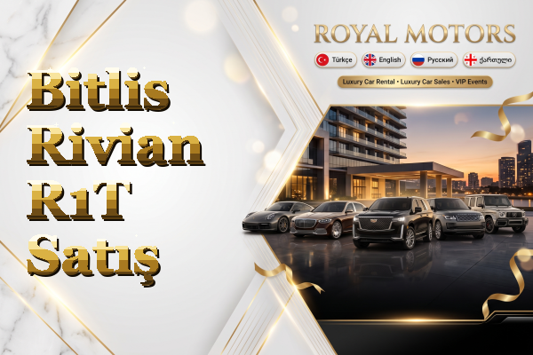 Bitlis Rivian R1T Satış