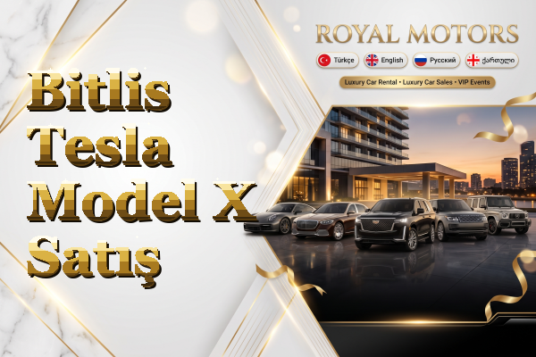 Bitlis Tesla Model X Satış