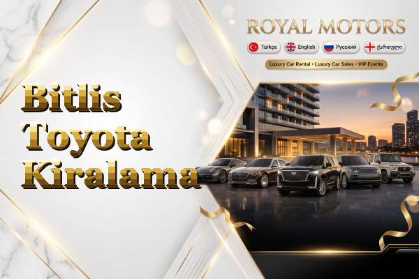 Bitlis Toyota Kiralama