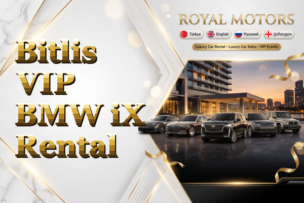 Bitlis VIP BMW iX Rental