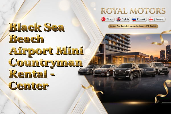 Black Sea Beach Airport Mini Countryman Rental - Center