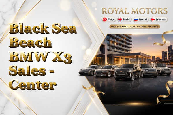 Black Sea Beach BMW X3 Sales - Center