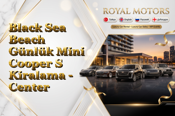 Black Sea Beach Günlük Mini Cooper S Kiralama - Center