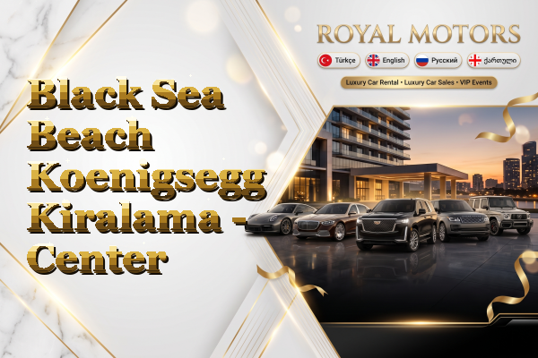Black Sea Beach Koenigsegg Kiralama - Center