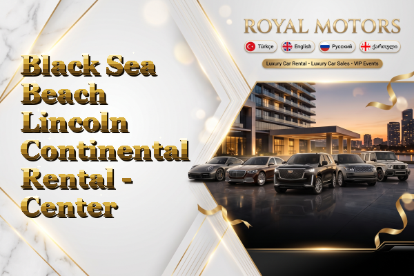 Black Sea Beach Lincoln Continental Rental - Center