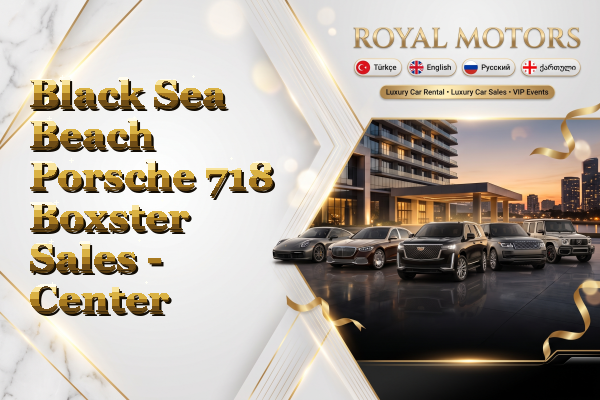 Black Sea Beach Porsche 718 Boxster Sales - Center
