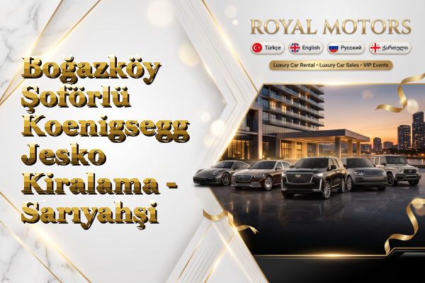 Boğazköy Şoförlü Koenigsegg Jesko Kiralama - Sarıyahşi