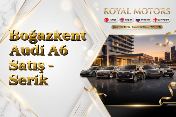 Boğazkent Audi A6 Satış - Serik