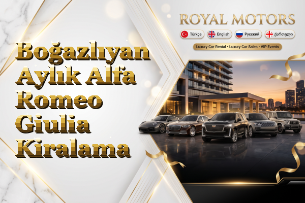 Boğazlıyan Aylık Alfa Romeo Giulia Kiralama