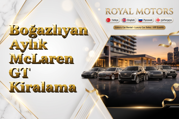 Boğazlıyan Aylık McLaren GT Kiralama