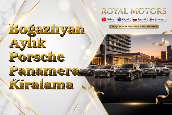 Boğazlıyan Aylık Porsche Panamera Kiralama