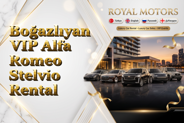 Boğazlıyan VIP Alfa Romeo Stelvio Rental