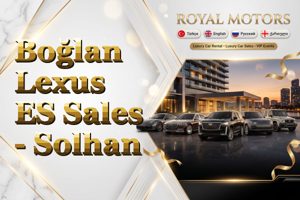 Boğlan Lexus ES Sales - Solhan