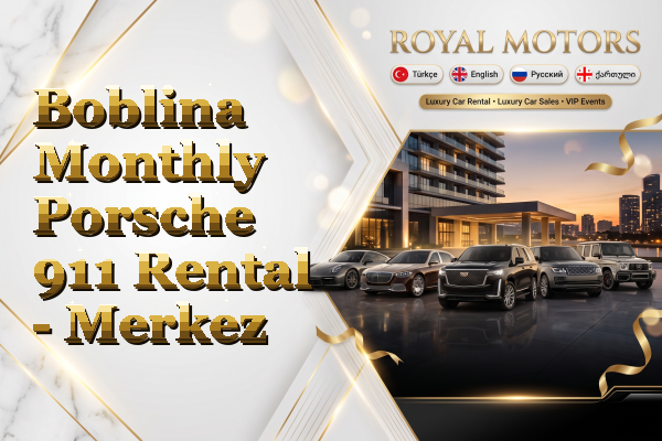 Boblina Monthly Porsche 911 Rental - Merkez