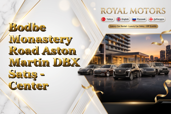Bodbe Monastery Road Aston Martin DBX Satış - Center