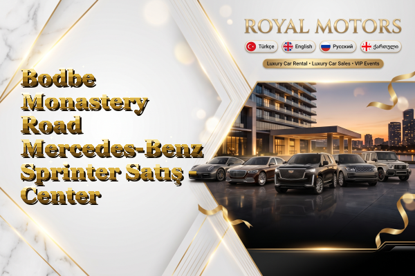 Bodbe Monastery Road Mercedes-Benz Sprinter Satış - Center