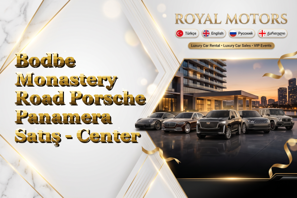 Bodbe Monastery Road Porsche Panamera Satış - Center