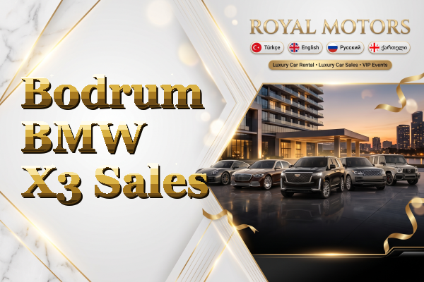 Bodrum BMW X3 Sales