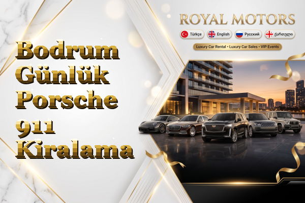 Bodrum Günlük Porsche 911 Kiralama