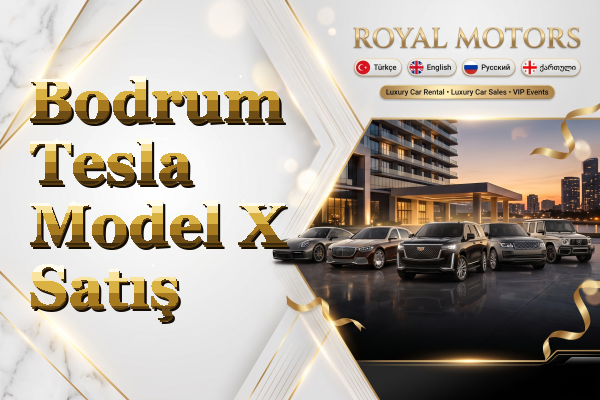 Bodrum Tesla Model X Satış
