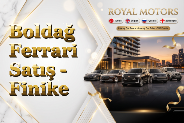 Boldağ Ferrari Satış - Finike