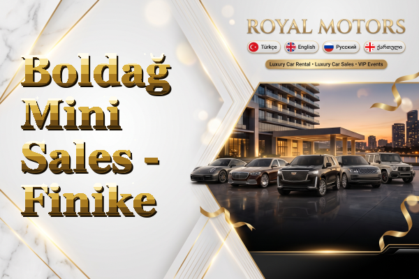 Boldağ Mini Sales - Finike
