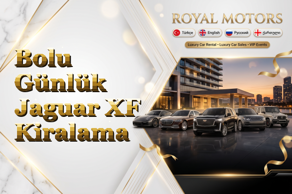 Bolu Günlük Jaguar XF Kiralama
