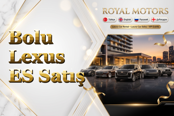 Bolu Lexus ES Satış