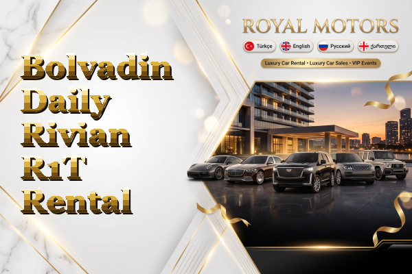 Bolvadin Daily Rivian R1T Rental