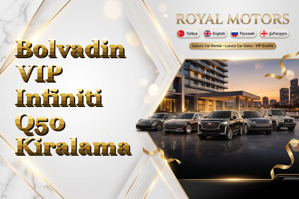 Bolvadin VIP Infiniti Q50 Kiralama