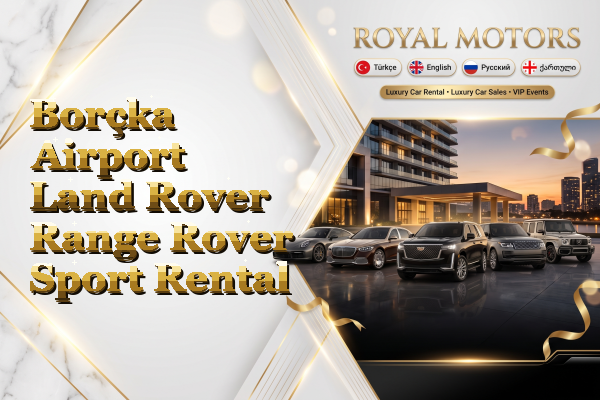 Borçka Airport Land Rover Range Rover Sport Rental