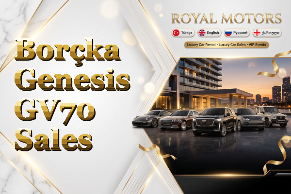 Borçka Genesis GV70 Sales