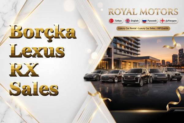 Borçka Lexus RX Sales
