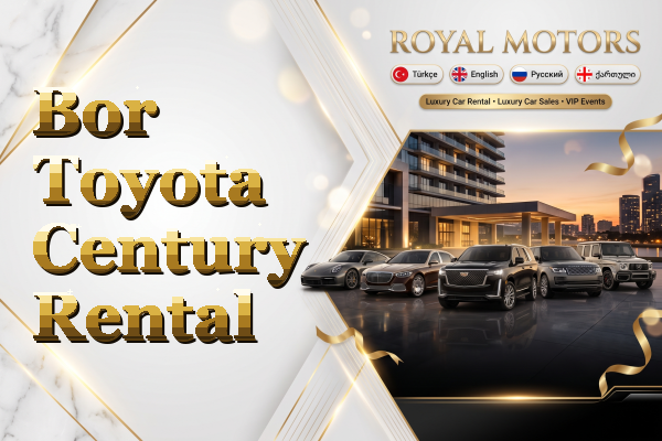 Bor Toyota Century Rental