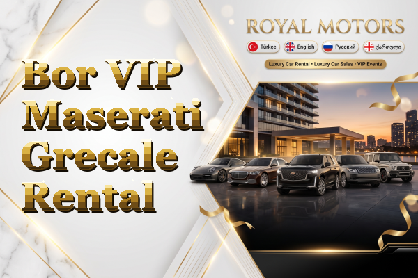 Bor VIP Maserati Grecale Rental
