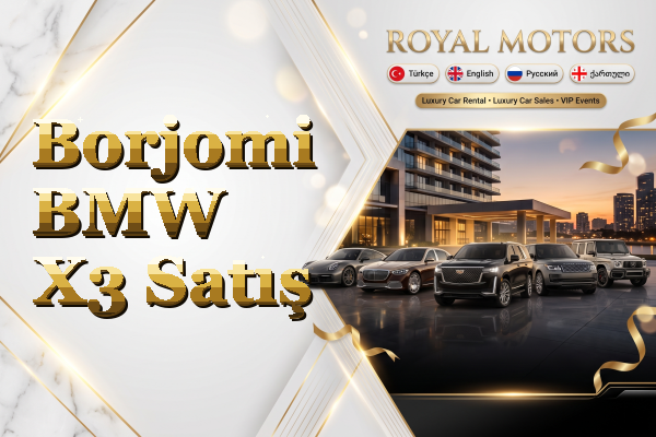 Borjomi BMW X3 Satış