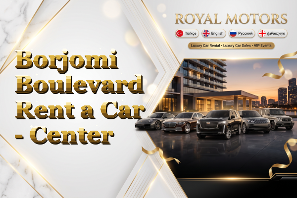 Borjomi Boulevard Rent a Car - Center