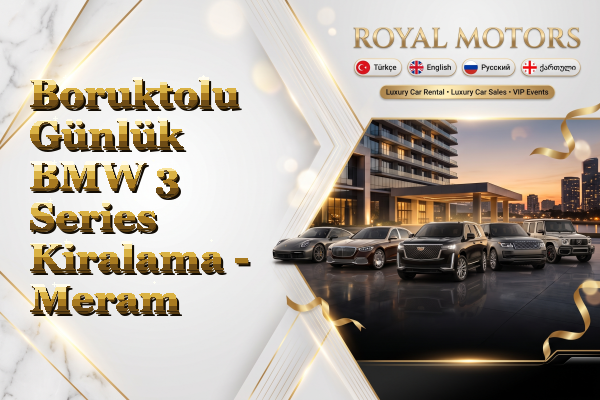 Boruktolu Günlük BMW 3 Series Kiralama - Meram
