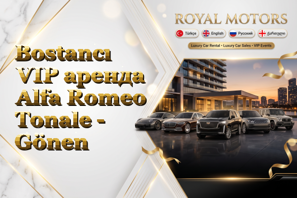 Bostancı VIP аренда Alfa Romeo Tonale - Gönen