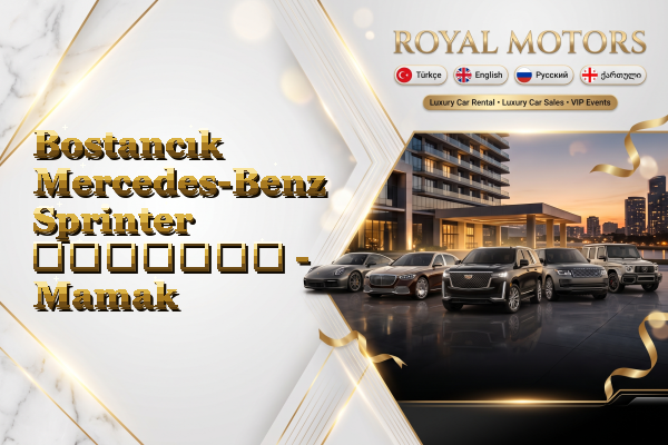 Bostancık Mercedes-Benz Sprinter გაყიდვა - Mamak