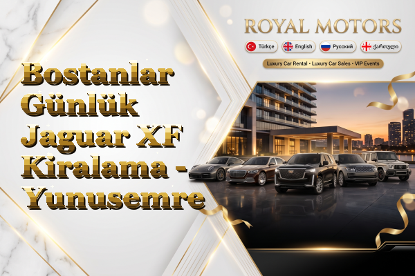 Bostanlar Günlük Jaguar XF Kiralama - Yunusemre