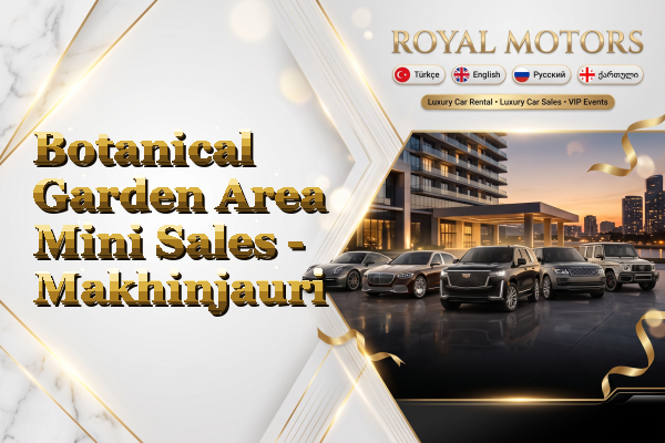 Botanical Garden Area Mini Sales - Makhinjauri