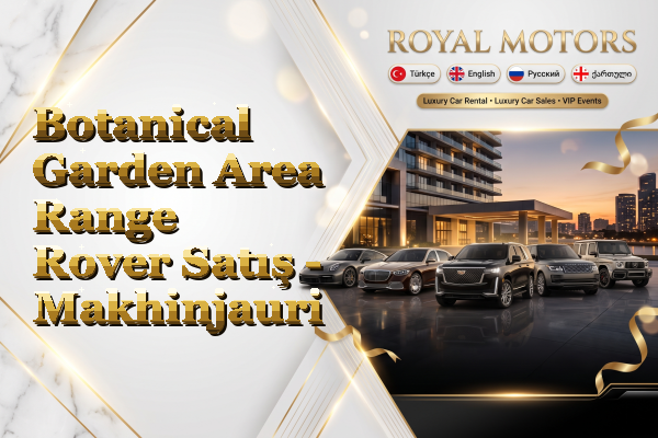 Botanical Garden Area Range Rover Satış - Makhinjauri