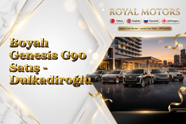Boyalı Genesis G90 Satış - Dulkadiroğlu