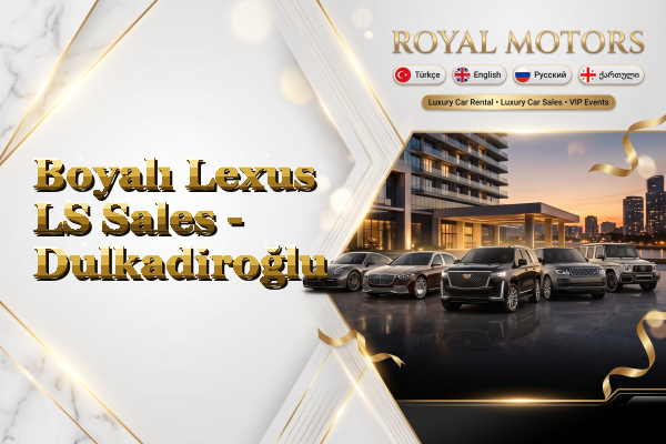 Boyalı Lexus LS Sales - Dulkadiroğlu