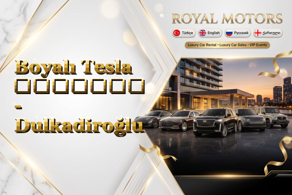 Boyalı Tesla გაყიდვა - Dulkadiroğlu