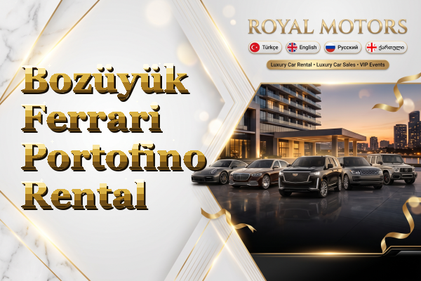 Bozüyük Ferrari Portofino Rental